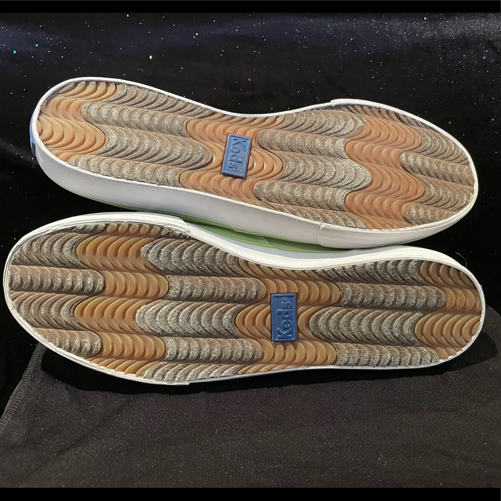 Pale Green Womens Keds - Picture 3 of 5
